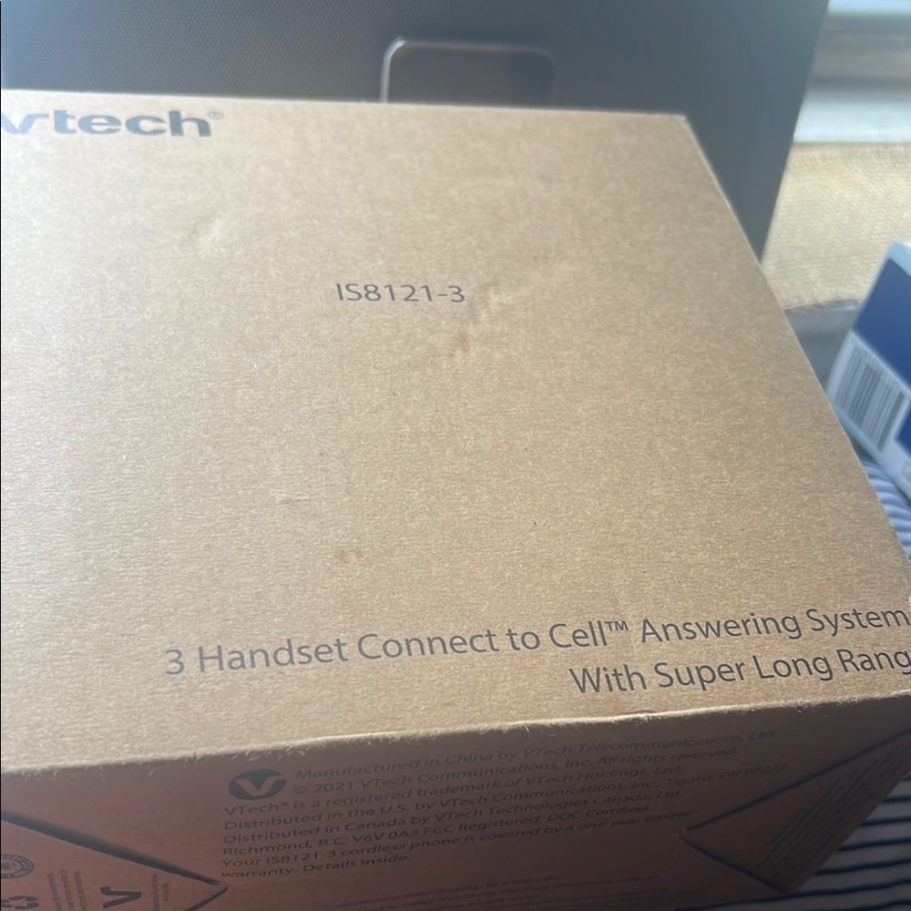 VTech 3 Handset Connect to Cell Answering System